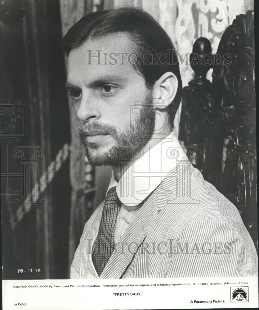 1978 Press Photo Keith Carradine as E.J. Bellocq in "Pretty Baby" - nox08002