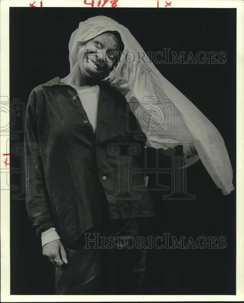 1985 Press Photo Actress Whoopi Goldberg - nox20656