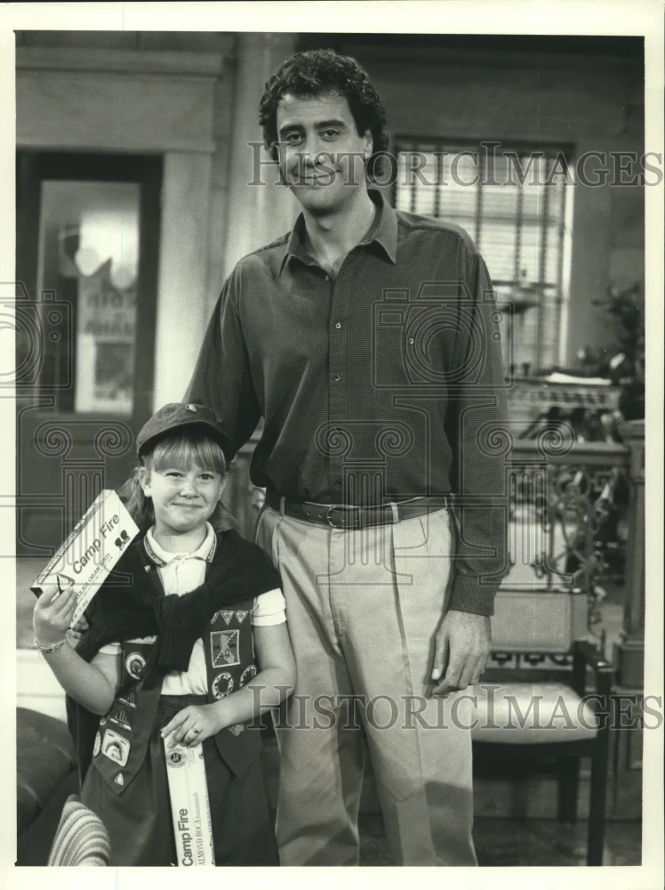 1988 Press Photo Brad Garrett and another, actors - nox22411