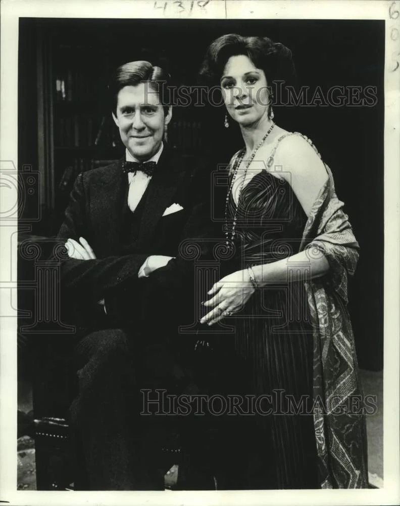 1981 Press Photo Actors Edward Herrman, Jane Alexander - nox24779