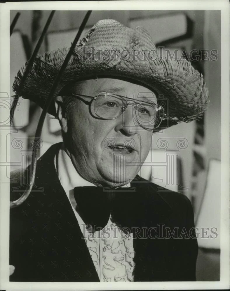 Press Photo Actor/Comedian George Gobel on "Hee Haw" - nox24826