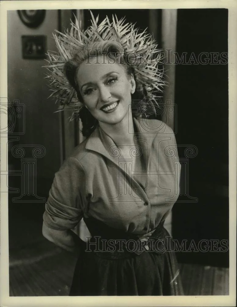 1961 Press Photo Actor Celeste Holm in "Invitation to a March" - nox25438