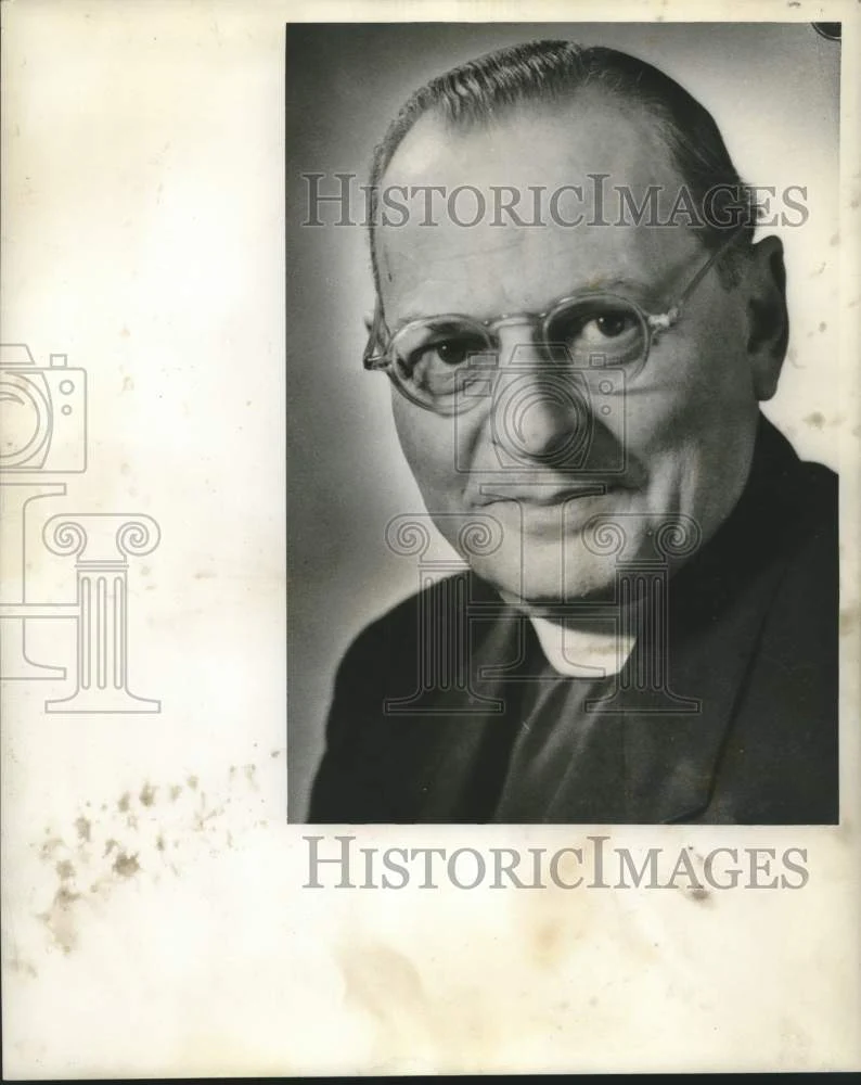 1958 Press Photo Reverend Russell J. Kirschenheuter - nox27383