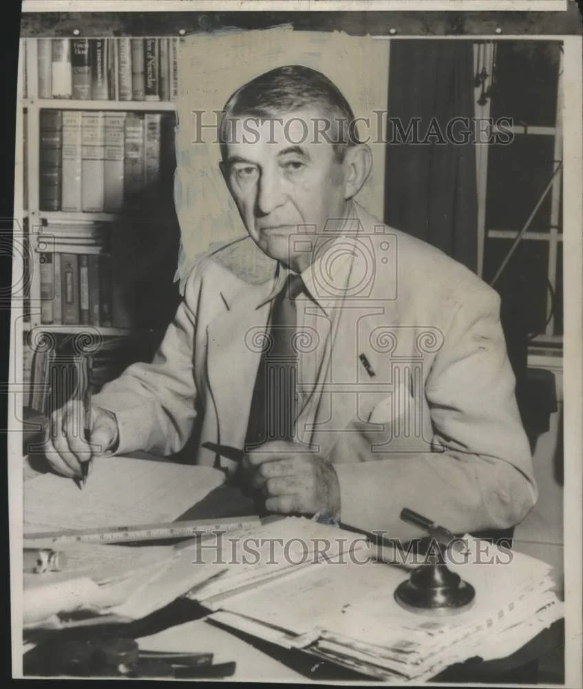 1950 Press Photo Former U.S. Sixth Army Commander General Walter Krueger