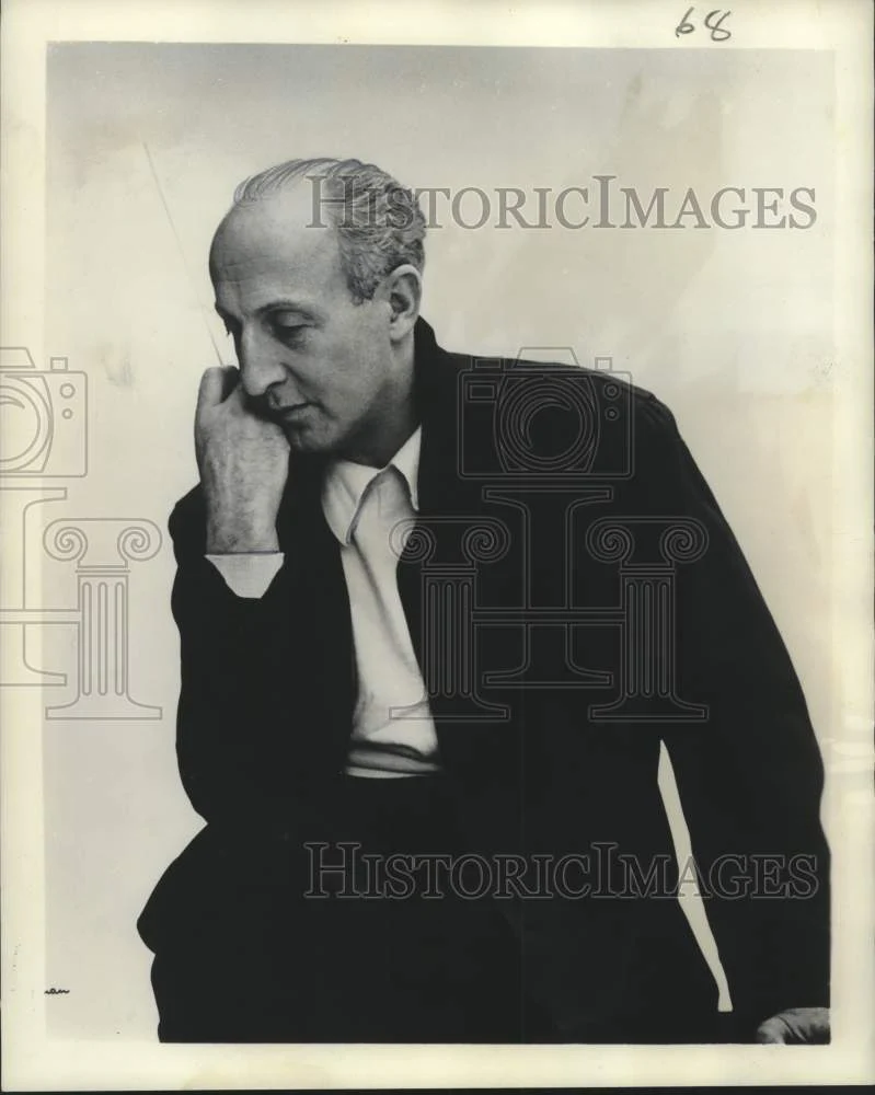 1954 Press Photo Symphony Conductor Efrem Kurtz - nox27518