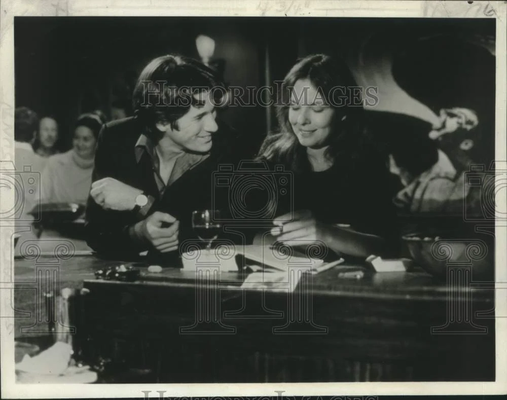 1980 Press Photo Actors Richard Gere & Diane Keaton in "Looking for Mr. Goodbar"