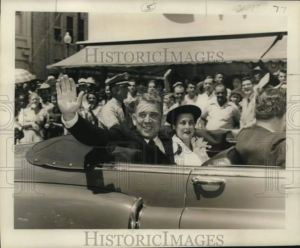 1952 Press Photo Louisiana State Supreme Court Justice Fornet in Procession
