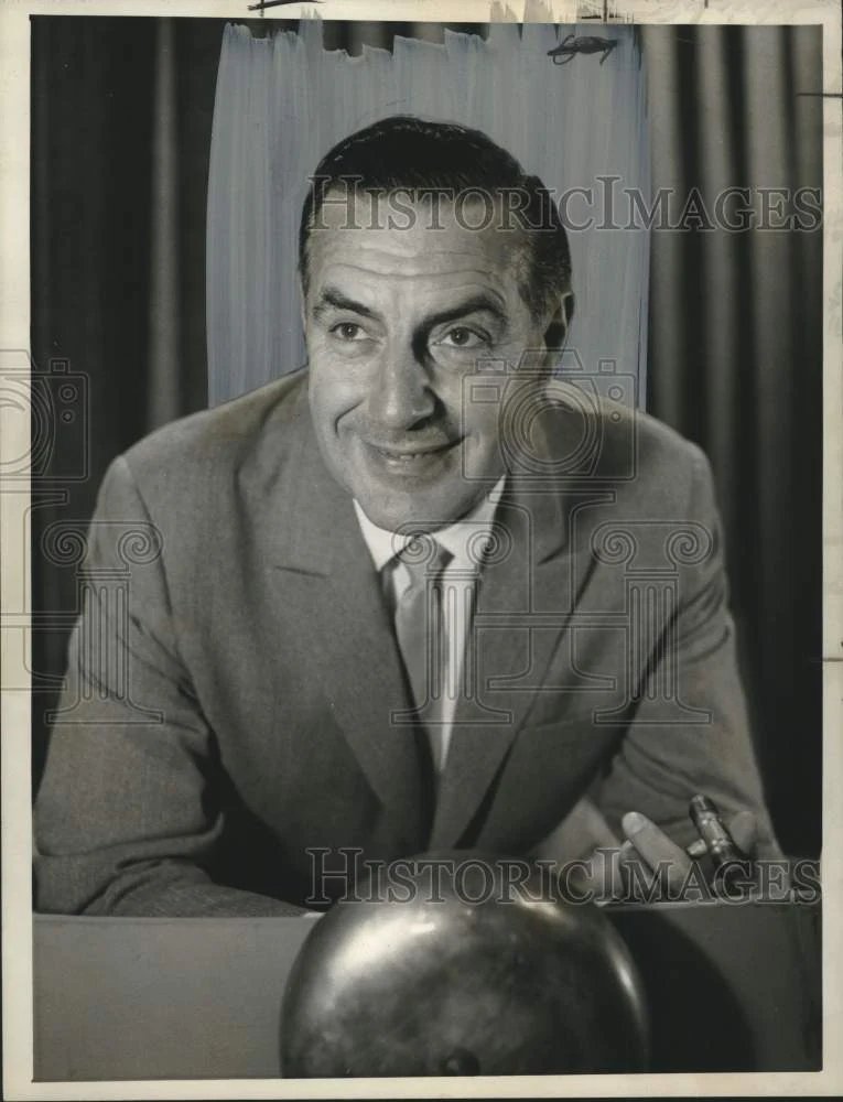 1958 Press Photo "Ted Mack & the Original Amateur Hour" Host Ted Mack