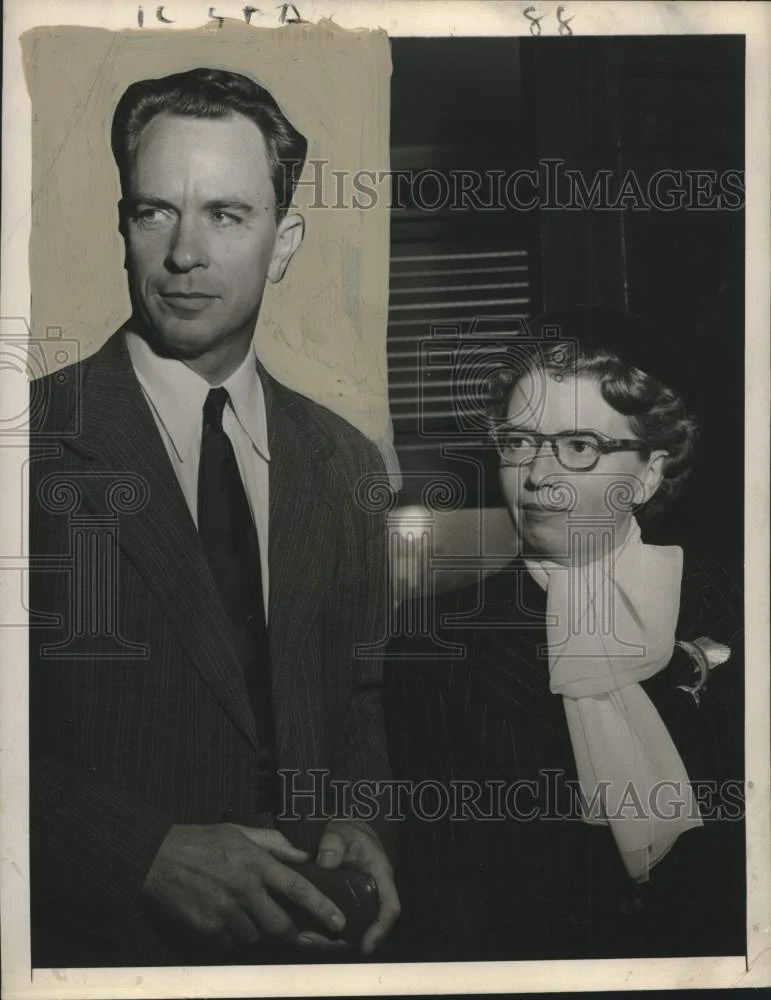 1950 Press Photo Husband of Actress Ingrid Bergman Dr. Peter Lindstrom
