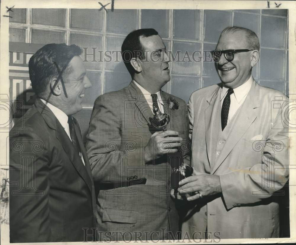 1958 Press Photo Press Club Honors "New Orleans States" Reporter Jack Dempsey