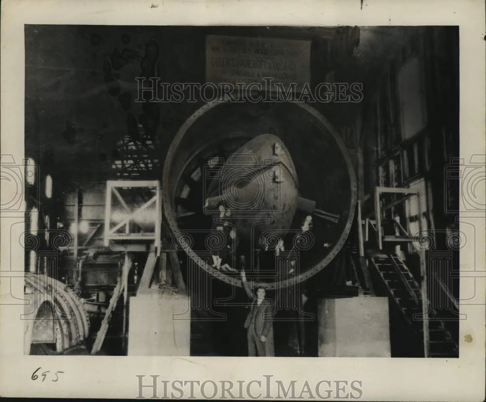 1947 Press Photo New Orleans Sewage & Water Board Pumping Station. - nox42718