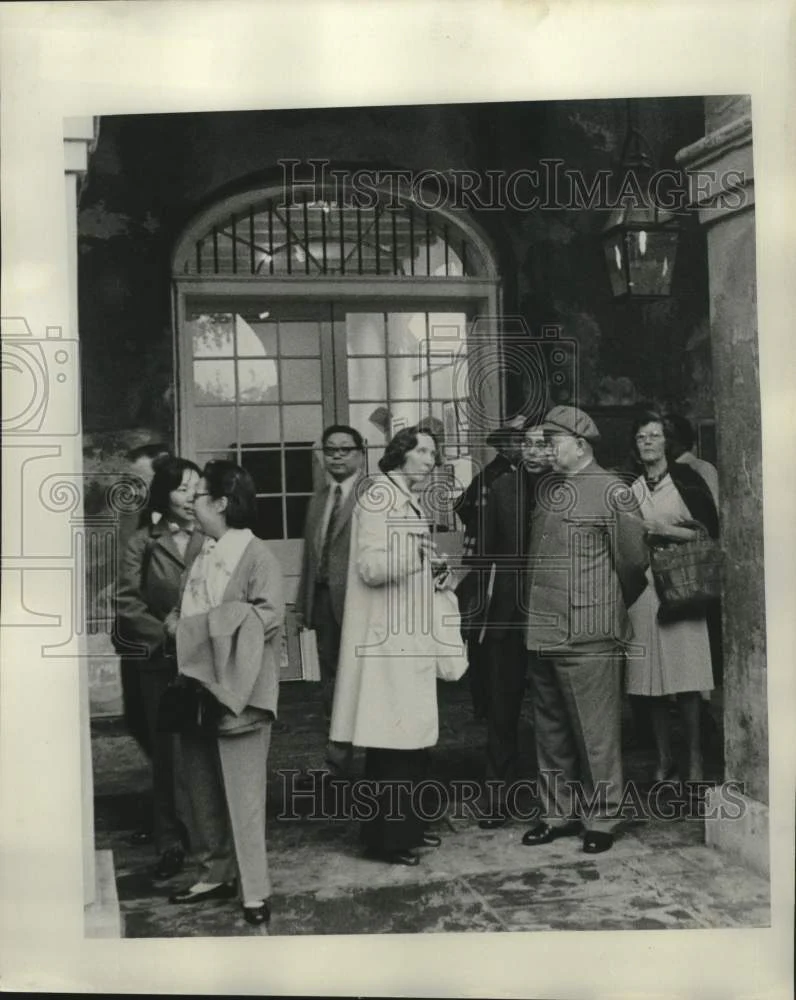 1977 Press Photo China's Liaison Office Chief Huang Chen in New Orleans
